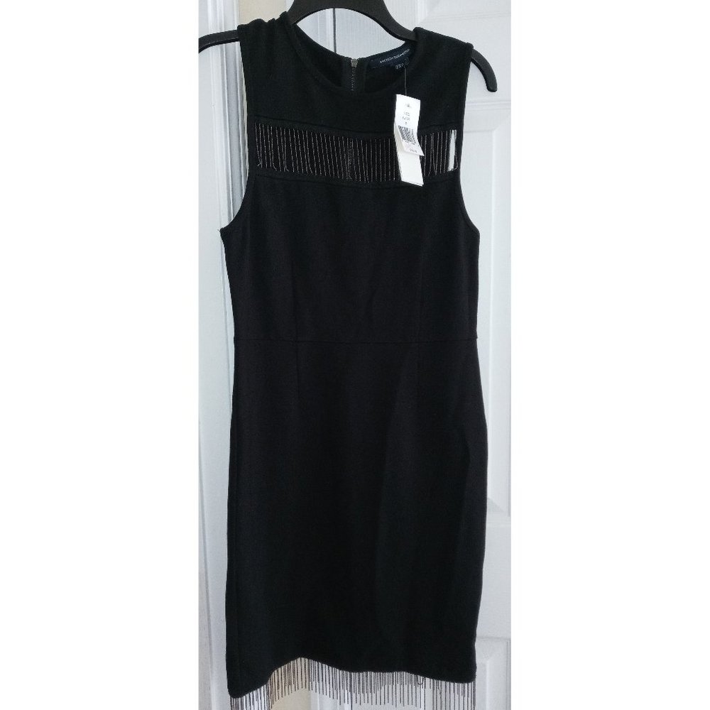 French Connection Beaded Sleeveless Dress Size: 8